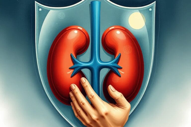 Εικόνα με χέρι που κρατά νεφρούς